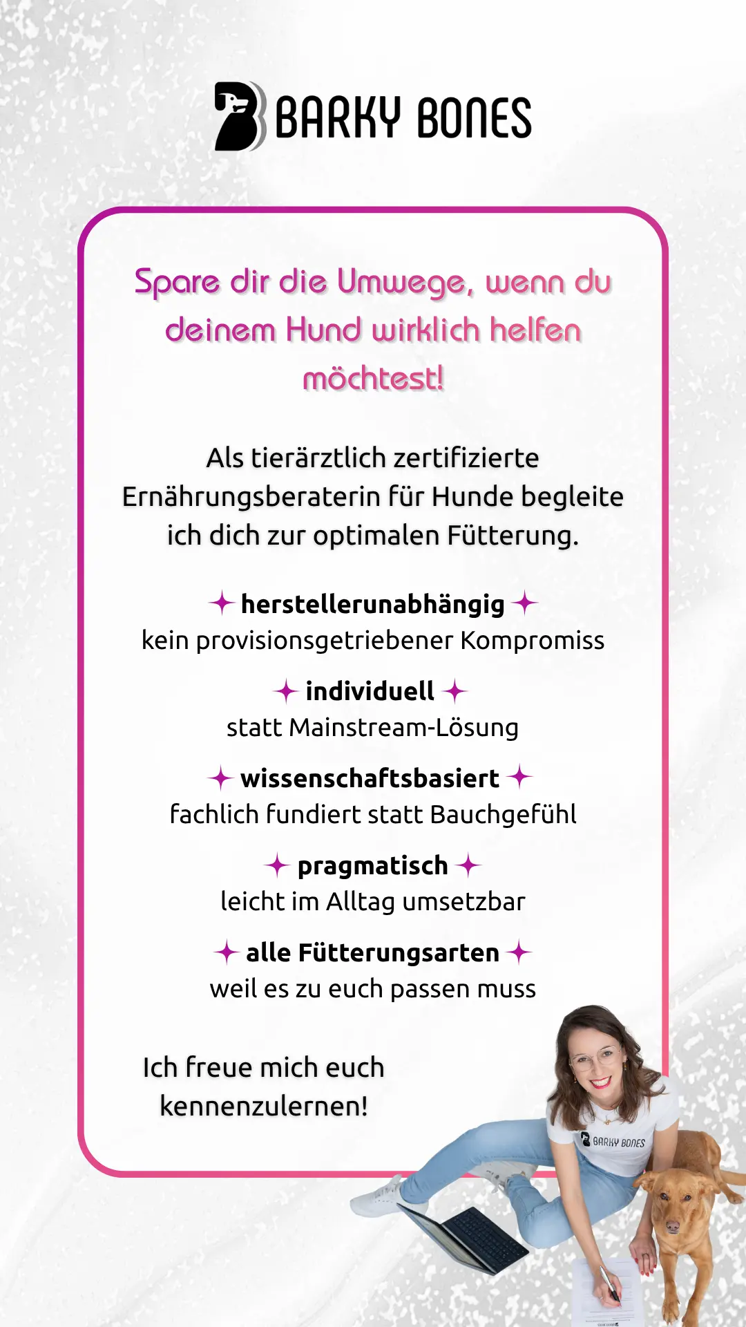 Ohne Umwege zur passenden Hundeernährung